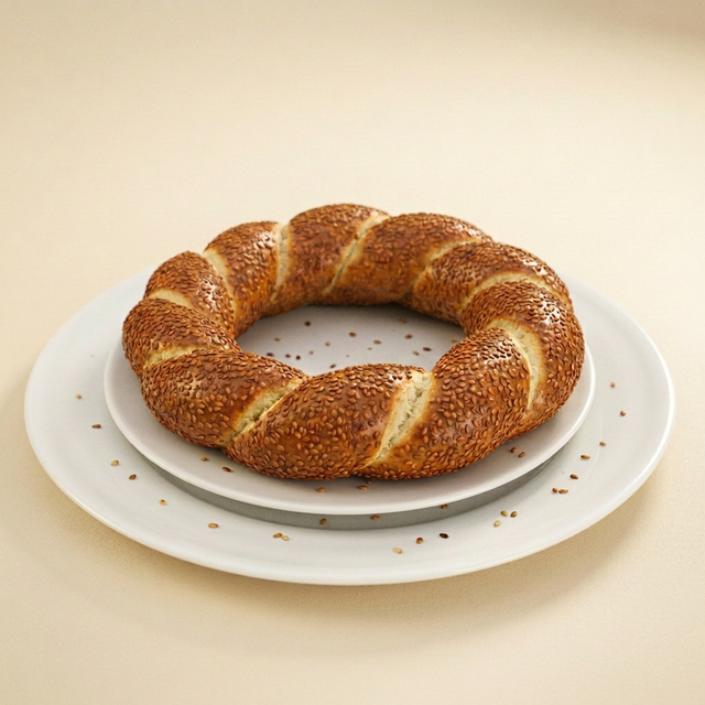 Simit (Turkish Bagel).