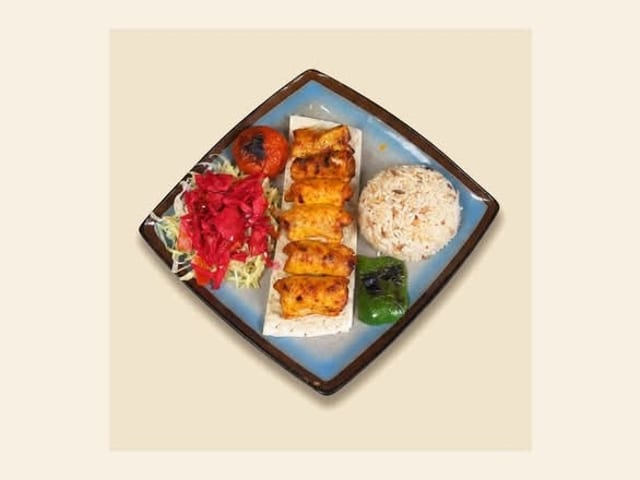 Chicken Shish Kebab.