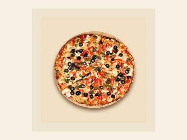 Mediterranean Pizza.