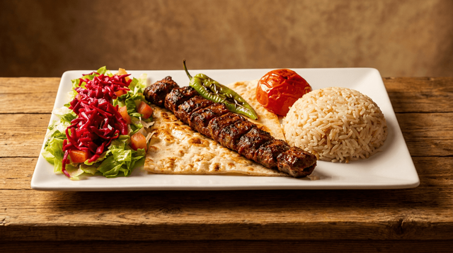 Beef Shish Kebab.