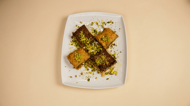 Mixed Baklava Plate.